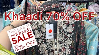 70 off khaadi sale today  khaadi biggest sale of the year [upl. by Matta]