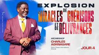 JOUR 4  EXPLOSION DE MIRACLES GUÉRISONS ET DÉLIVRANCES  Archbishop Charles AGYINASARE [upl. by Alya]