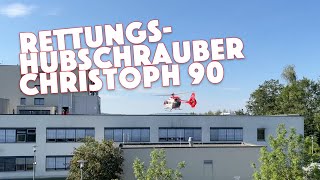 Rettungshubschrauber Christoph 90 startet [upl. by Custer]