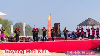 viral Goyang Meti Kei di Festival Pesona Meti Kei 2023 [upl. by Yar]