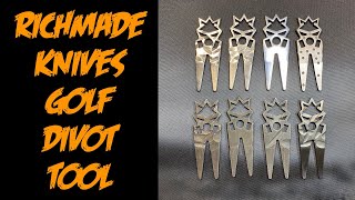 RichMade Knives Golf Divot Tools [upl. by Annatsirhc195]