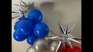 happy4th happy4thofjuly balloonartist balloongarland ballondecor balloonartist Happy 4th [upl. by Jecho]