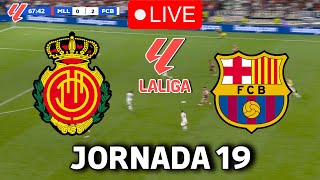 🔴EN VIVO  🔥MALLORCA FC BARCELONA EN VIVO 🏆 LA LIGA EA SPORTS 2425 JORNADA 19🏆BARÇA HOY [upl. by Esinyl]