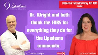 Dr Wright and Curvygirlbeth Thank FDRS for Supporting the Lipedema Community [upl. by Evets310]