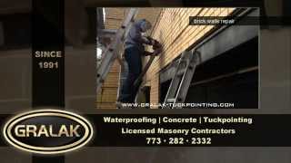 Windows amp Capstones Flashing InstallationTuckpointing Walls SealingChicago [upl. by Anelrac833]