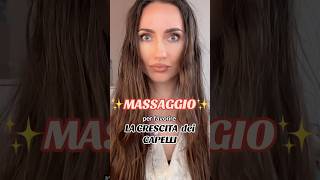 MASSAGGIO per far CRESCERE I CAPELLI PIU VELOCEMENTE 🤩 [upl. by Annoid]