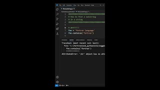 How to find a substring in a string python [upl. by Trinee131]