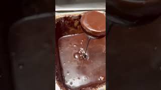 🛑 This HAS to be too much CHOCOLATE for a DONUT 🍩 🥹 shorts chocolate donut food foodies fyp [upl. by Rather19]