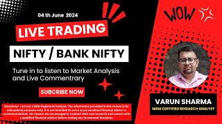 04 June 2024  Live Trading  Nifty  Bank Nifty livetrading nifty50 banknifty [upl. by Calida]