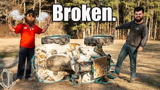 Braydon Price BROKE My Fourwheeler UNBELIEVABLE [upl. by Adaiha]