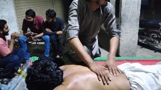 ASMR II Full Body Massage by baba MaNi l Head back Neck and leg Massage [upl. by Omura]