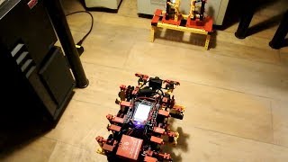 fischertechnik TXT controller  Mirft2 ep 172  Intro ssh camera Android floor Python motor [upl. by Haliek]