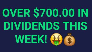 Over 70000 in dividends this week 6400000 Robinhood portfolio 💰💰💰 [upl. by Arielle]