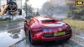 1470HP Bugatti Veyron  Forza Horizon 5  Logitech g29 gameplay [upl. by Aihsela]