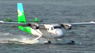 Twin Otter Seaplane Landing [upl. by Eikin]