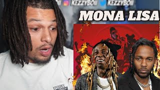 Kezzy Reacts To Lil Wayne Mona Lisa Ft Kedrick Lamar [upl. by Supmart]