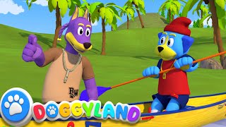 Row Row Row Your Boat  Doggyland Kids Songs amp Nursery Rhymes by Snoop Dogg [upl. by Dwain]