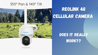 DOES THE 4G REOLINK GO PT REALLY WORK [upl. by Fisken5]