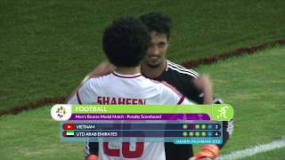 HIGHLIGHTS Vietnam 1314 UAE 2018 Asian Games Bronze Medal Match [upl. by Woodley]