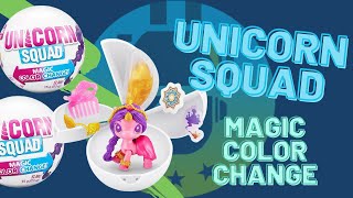 5 Surprise Unicorn Squad Magic Color Change Unboxing [upl. by Sosthina202]