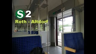 Br 143  xWagen Mitfahrt S2 Roth  Altdorf bei Nürnberg [upl. by Trip]