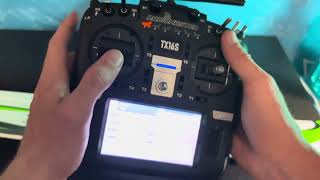 UMX Conscendo How to setup Flaps Flaperons TX16S [upl. by Ahsinor82]