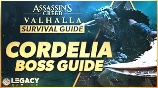 Cordelia  Boss Guide  Thors Armor Set Gauntlets  Assassins Creed Valhalla Survival Guide [upl. by Noynek510]