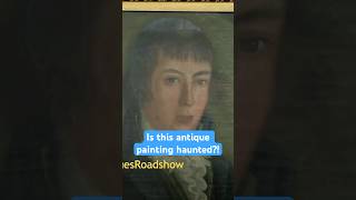 Do you think this antique folk art painting is haunted halloween antiquesroadshow [upl. by Riggall]