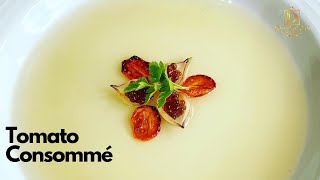 Consomme Recipe  Tomato  How To Make [upl. by Oramug]