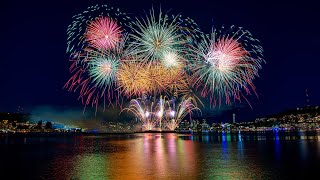 Seattle Fireworks Show on 4th of July 2024 4thofjuly seafair [upl. by Tolland]