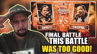 REVISITING ONE OF THE BEST FINALS  SWOPNIL VS DMRITI BREAKBARS BATTLE reaction [upl. by Loralie]