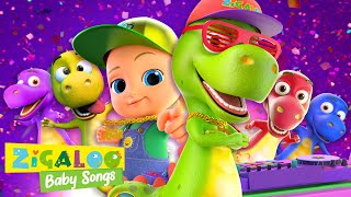 Five Little Zigaloo with Johnny and Friends and more Kids Videos by Zigaloo Baby Songs [upl. by Gardiner]