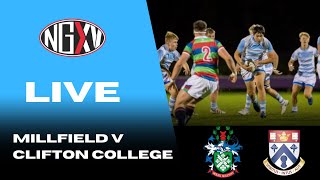 LIVE RUGBY MILLFIELD v CLIFTON COLLEGE  SEDBERGH SUPER SUNDAY [upl. by Lunna635]