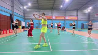 Giật Chậm Giảm Mỡ Bụng TB 155 Cùng Team Hà Còi Aerobics [upl. by Nol]