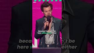 Harry Styles Thanks One Direction At The BRITs 🥰 [upl. by Tengdin]