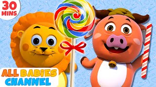 Candy Song  Nursery Rhymes And More  3D Animated Rhymes by All Babies Channel [upl. by Koosis]