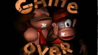 Game Over in Reverse Donkey Kong Countrympg [upl. by Lucania]