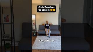 Chair Exercises For Seniors Leg Workout With Flat Band [upl. by Rehtnug775]