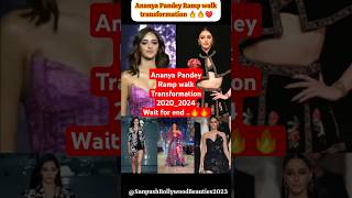 AnanyaPandey RampWalkTransformationsanpushbollywoodshortsLFW2024fashionbollywooddesignerstyle [upl. by Midge467]