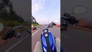 motorcycle touring goa riding streetbob [upl. by Esiuole]