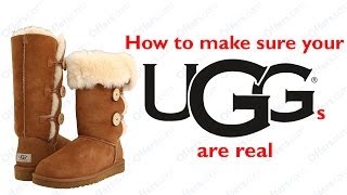 How To Make Sure Your UGGs Are Real  Offerscom [upl. by Ahseia216]