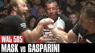 WAL 505 Ermes Gasparini vs Matt Mask Official Video Full Match [upl. by Ybocaj]