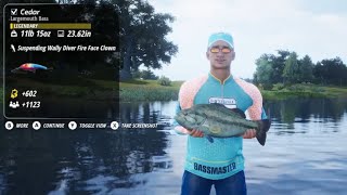 Bassmaster Fishing 2022 Legendary Bass Location [upl. by Thanos]