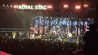 Sonu Nigam Live at Kolkata 13 [upl. by Anahsed687]