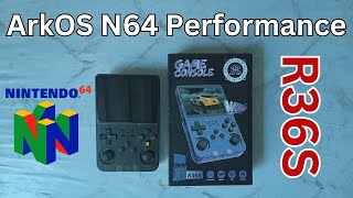 R36S ArkOS N64 Performance [upl. by Scholem]