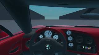 2011 Alfa Romeo TZ3 Stradale 0220 MPH In Roblox [upl. by Aubert280]