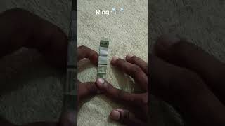 500 note ring 💍 try everyone 👌trending trending funny shortvideo [upl. by Ycat360]