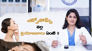 Exosomes best skin treatment in Arna clinic Hyderabad [upl. by Assirim619]