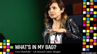 Ceci Bastida  Whats In My Bag [upl. by Marlee790]