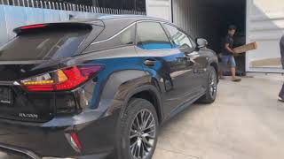 New 2017 Lexus RX200t F Sport Luxury VIP Unloading Container Review [upl. by Ahselet]